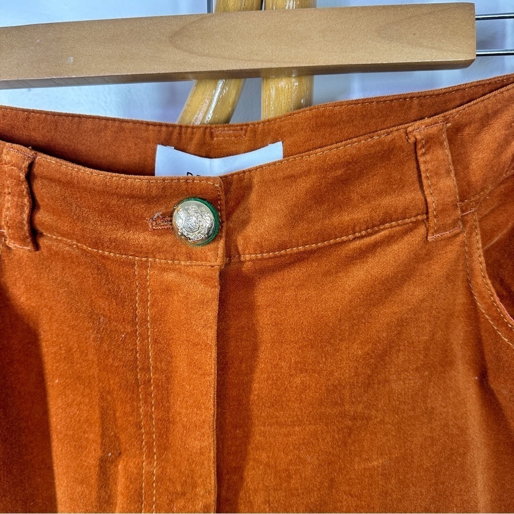 NWT Derek Lam 10 Crosby Rust Pants sz 12 - Picture 3 of 5